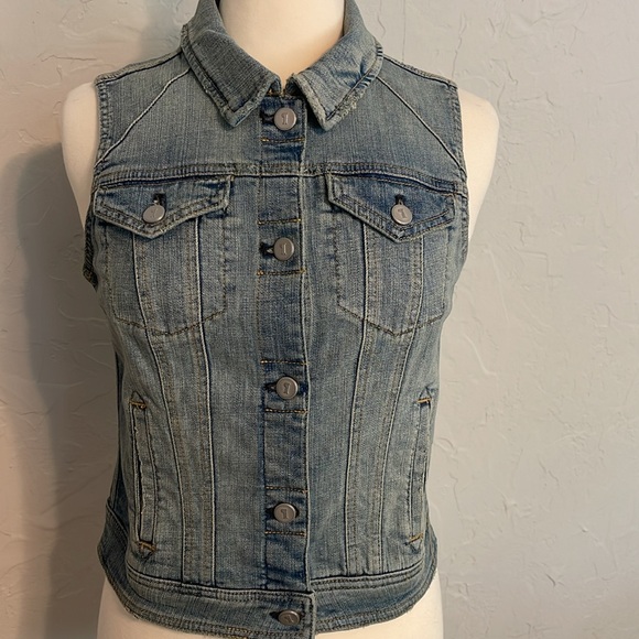Denim Vest by Pilcro - Picture 6 of 9